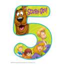 Scooby Doo Number 5 Edible Icing Image